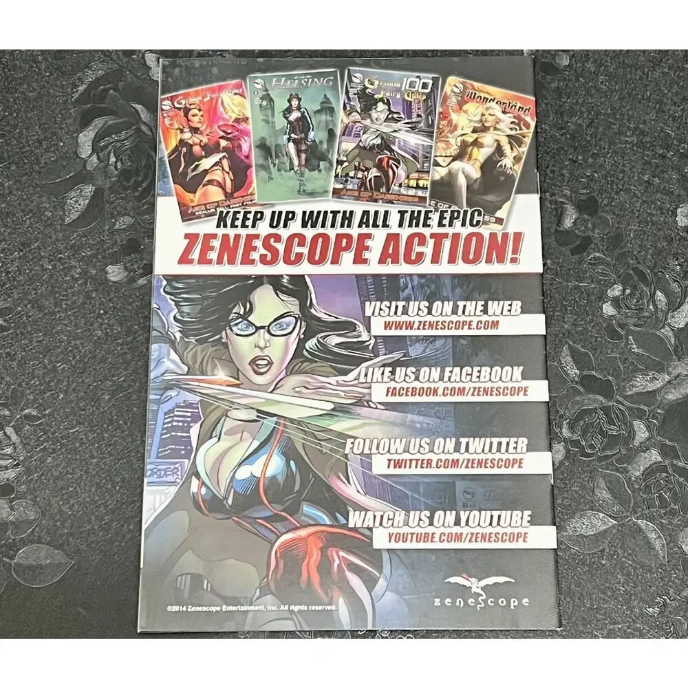 Grimm Fairy Tales Cinderella Age of Darkness # 1 of 3 Signed Pat Shand Zenescope